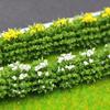 1:12 Dollhouse Miniature Shrub Strips Plant Ornament Greenbelt Garden Decor