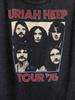 Футболка группы URIAH HEEP, тур 76, черная, классическая, унисекс, размеры S-5XL, 1V0580, футболка унисекс