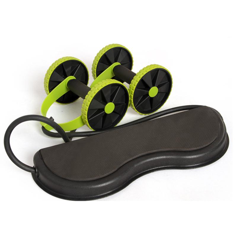 Home Gym Equipment Sport Core Roller Professional Ab Wheel Roller Supports Abdominal Workout Machine