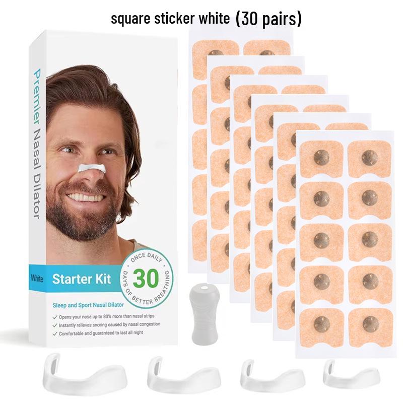 Магнитные назальные полоски и зажимы для носа для улучшения дыхания