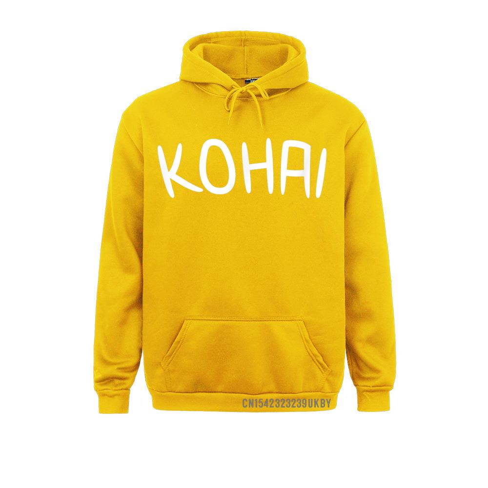 Kohai Harajuku забавные милые аниме Unisexga японские подарочные толстовки дизайнерские толстовки унисекс с длинным рукавом для отдыха повседневные капюшоны