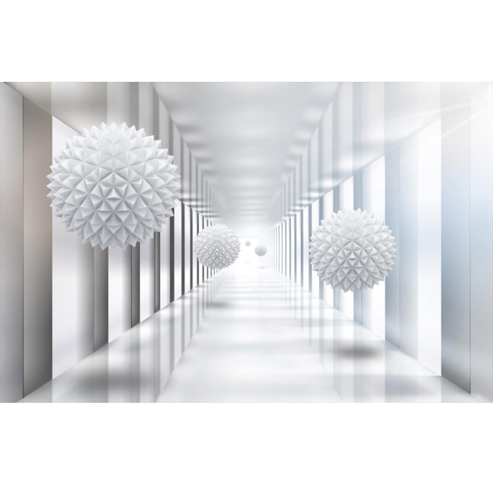 3D геометрические обои в индустриальном стиле Большие белые настенные фрески Гостиная Спальня Столовая Домашний декор Фреска