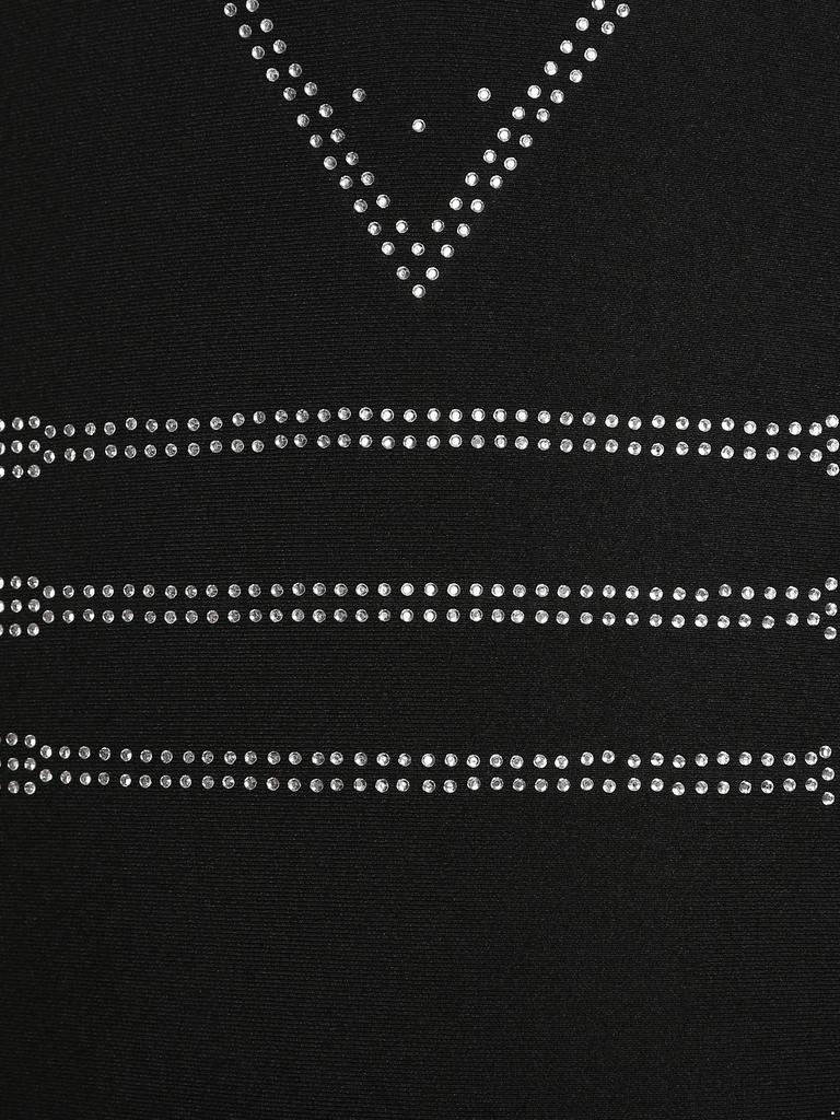 Мужской облегающий танцевальный купальник-комбинезон для латиноамериканских танцев, танго, бальных танцев, длинный рукав, оборчатый воротник, блестящий боди со стразами