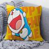 Funny DDoraemon Cartoon Personalized Pillow Cover Kids Bedroom Wild Party Decor Pillowcase kid Birthday shower Gift