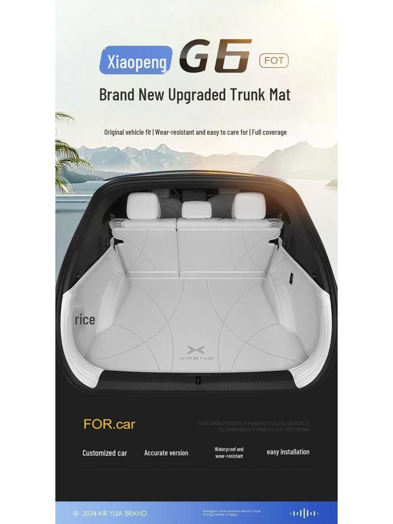 XPeng G6 2024 Trunk Mat & Interior Accessory