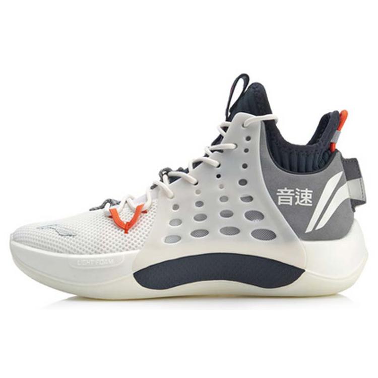 Li Ning SONIC 7 Текстиль, Синтетическая кожа, TPU Амортизация Устойчивость к скольжению Устойчивость к истиранию Низкие Баскетбольные кроссовки ABAP019-2