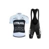 Men Women Cycling Jersey Set Short Sleeve Breathable Quick Dry Mountain Road Bike Apparel