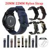 Strap For Huawei 3 Pro Gt3 GT2 Pro 42mm 46mm Wristband Nylon Replacement Band Wrist Strap for Samsung Galaxy Watch 5 Pro 4 3 Active 2 3 Watchband
