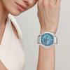 Casio 2100 Часы с кварцевым механизмом и ремешком из смолы Унисекс Синий циферблат GA-2100BM-7A2