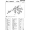 [Shimano] 18 Stella 2500SHG Handle Assembly, Part No. 1000W