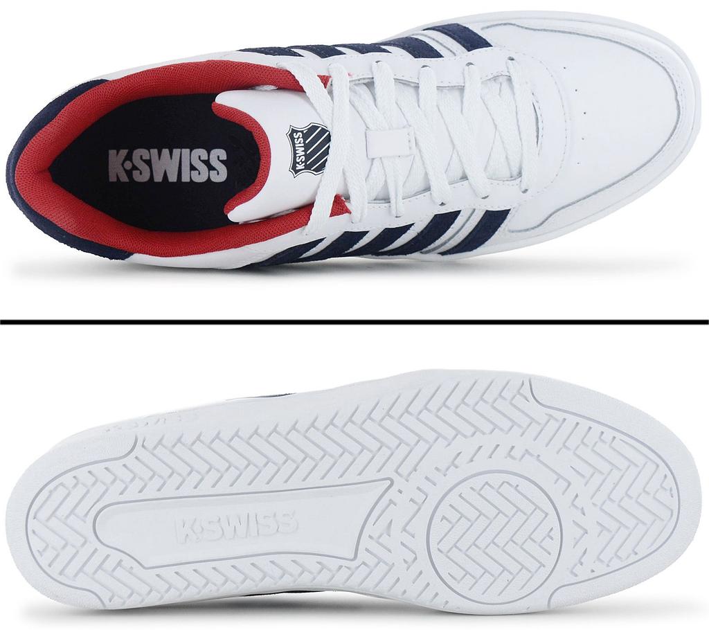 K-SWISS Court Palisades - Мужские Кроссовки Обувь Белый 06931-411-M ОРИГИНАЛ