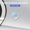 For VW Hot 2025 New 3D Metal Car Body Fender Emblem Shield Stickers Decor Auto Accessories For VW Volkswagen Golf 4 5 7 6 3 mk4