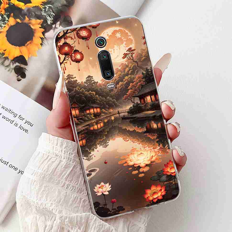 Чехол для Xiaomi Mi 9T M1903F10G, модная расцветка, мягкий силикон, ТПУ-покрытие, для Xiaomi Mi 9T Mi9t 6.39", чехол с рисунком "Цветочная девочка"