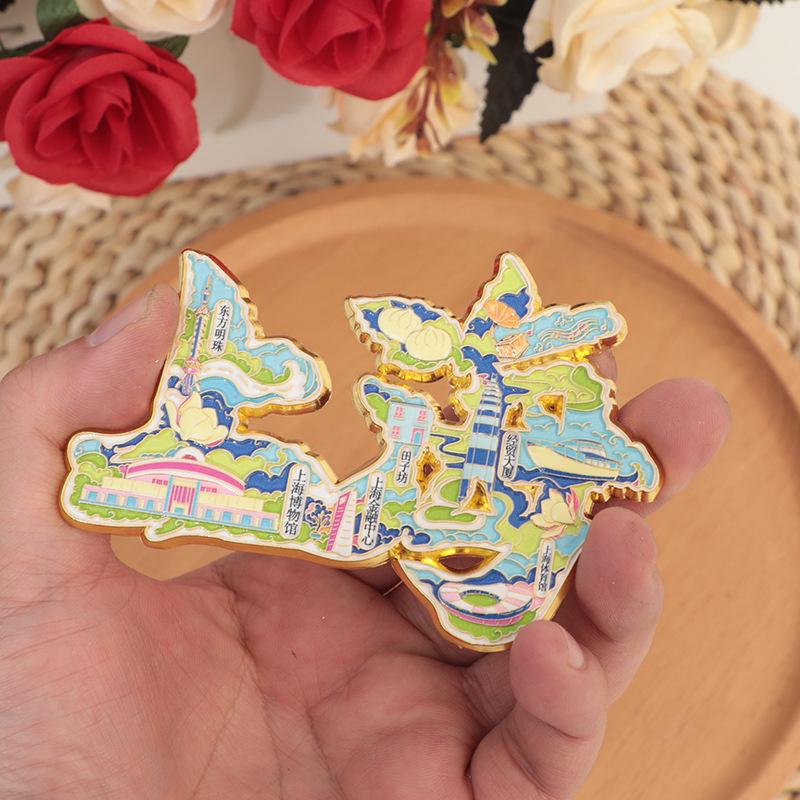 Магнит на холодильник Муданьцзян - Металлический сувенир с индивидуальным дизайном 2025