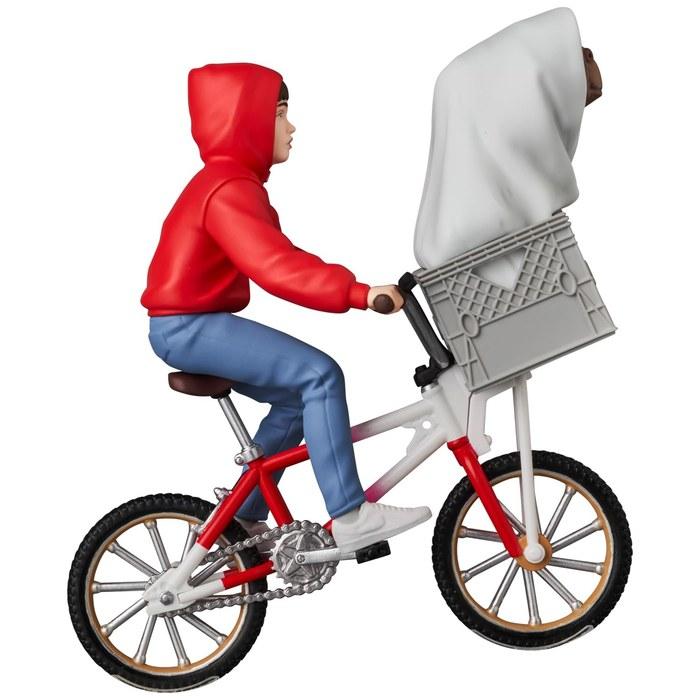 UDF E.T. & ELLIOTT w/BICYCLE Figure No.801Approx. 90mm, 3 inches, 1/6 scale, painted, completed