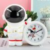 Student Alarm Clock Fashion New Children's Cartoon Creative Astronaut Bedside Watch Simple Desk Gift Small Ornaments