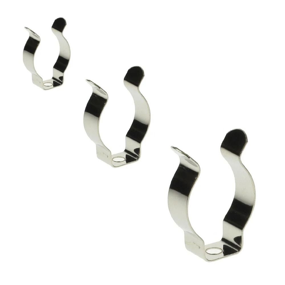 10 шт. зажимов для ламповых трубок, зажимы для труб повышенной прочности, пружинные зажимы Terry для трубок диаметром 25 мм/32 мм