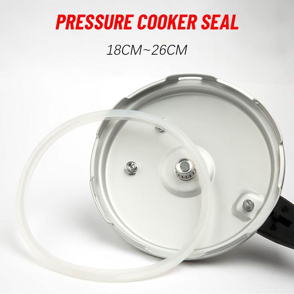 Accessories 18 20 22 24 26CM Sealing Ring Gasket Pressure Cooker Seal Ring White Silicone Rubber