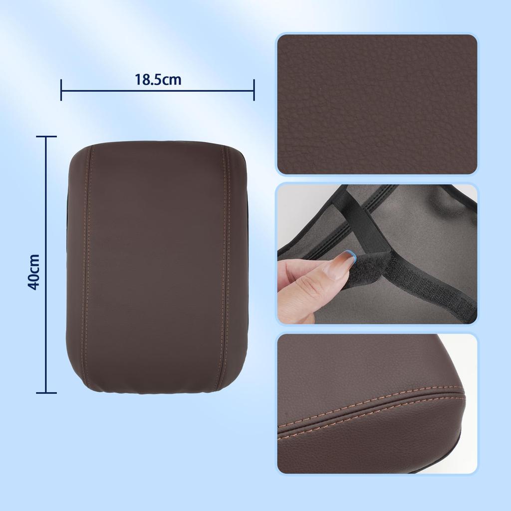 Coleya Armrest Cover Thin 2024 New Toyota Land Cruiser 250 Exclusive Armrest Cushion Elbow Rest Console Box Pad Protective Cover Elbow Rest Special