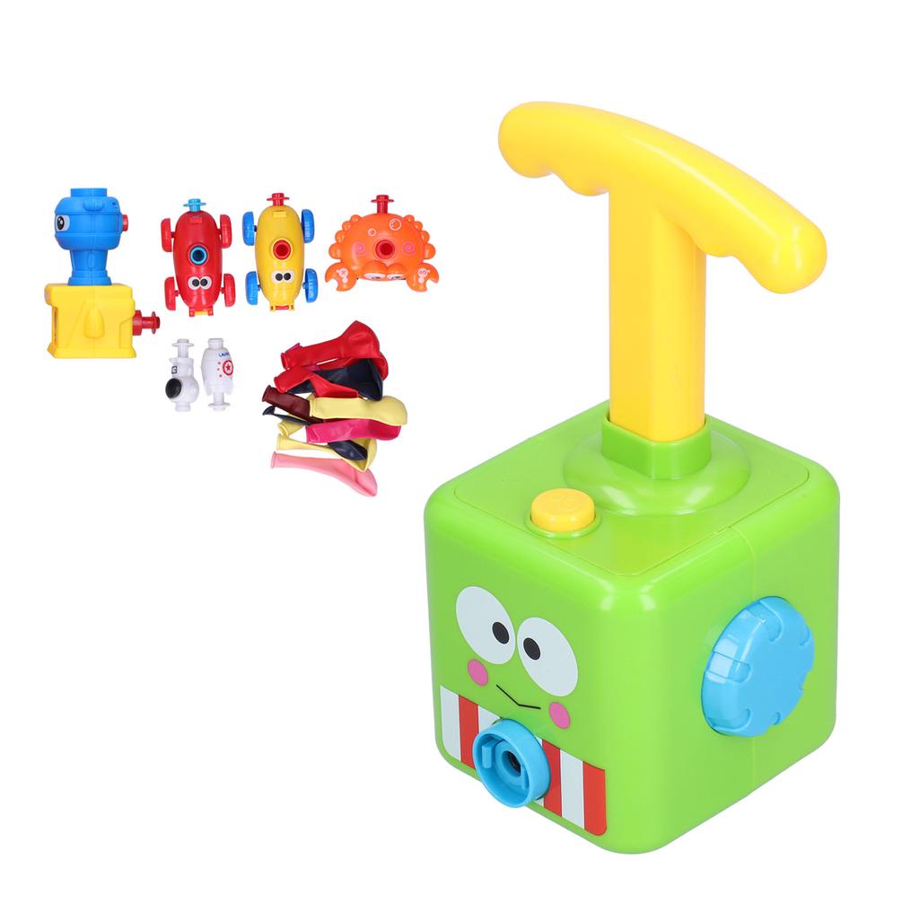 Игрушка-башня для запуска воздушных шаров Образовательная инерционная воздушная силовая машина для воздушных шаров Научный эксперимент ToyGreen