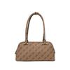 Guess European & American Style Large Capacity Printed Embossed Tote Handbag - Women's Shoulder & Shopping Bag with Pendant.