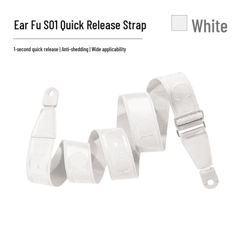 Ear Blessing S01 No-Punch Guitar Strap - Electric, Acoustic, Crossbody Shoulder Strap for Men