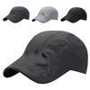 Men Women Sunscreen Cap Quick-Drying Adjustable Sun Protection Breathable Mesh Shade Multi-functional