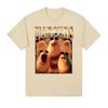 Funny Marcus The Worm Meme Graphic Tshirt Unisex Vintage Y2k Cartoon Casual Summer Streetwear Daily Fashion Tops