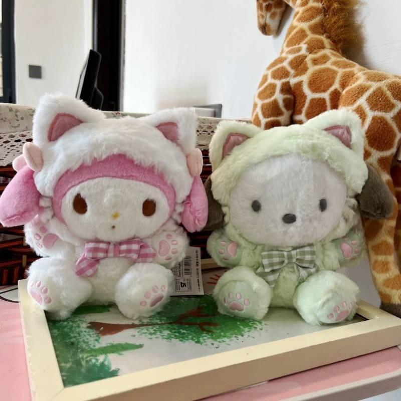 Очаровательная новая японская плюшевая лапка кошки Куроми Мягкая игрушка Милый плюшевый зверек