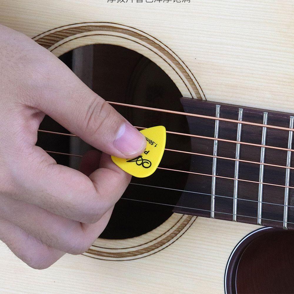 Light Weight 0.58 - 1.5 mm Acoustic 1 Box ABS Guitar Accessories Guitar Picks Mediator Plectrum