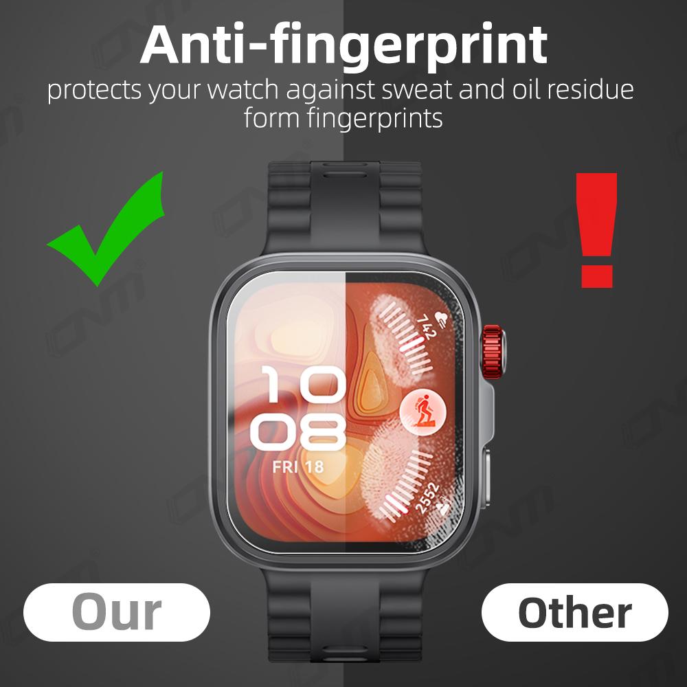9H Tempered Glass for Huawei Watch Fit 4 Pro, Premium Screen Protector Durable HD Clear Anti-scratch Protection Film Accessories