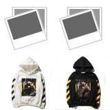 Off Co White Virgil Abloh Pyrex Vision Coat Religion Long Sleeve Hoodie Unisex
