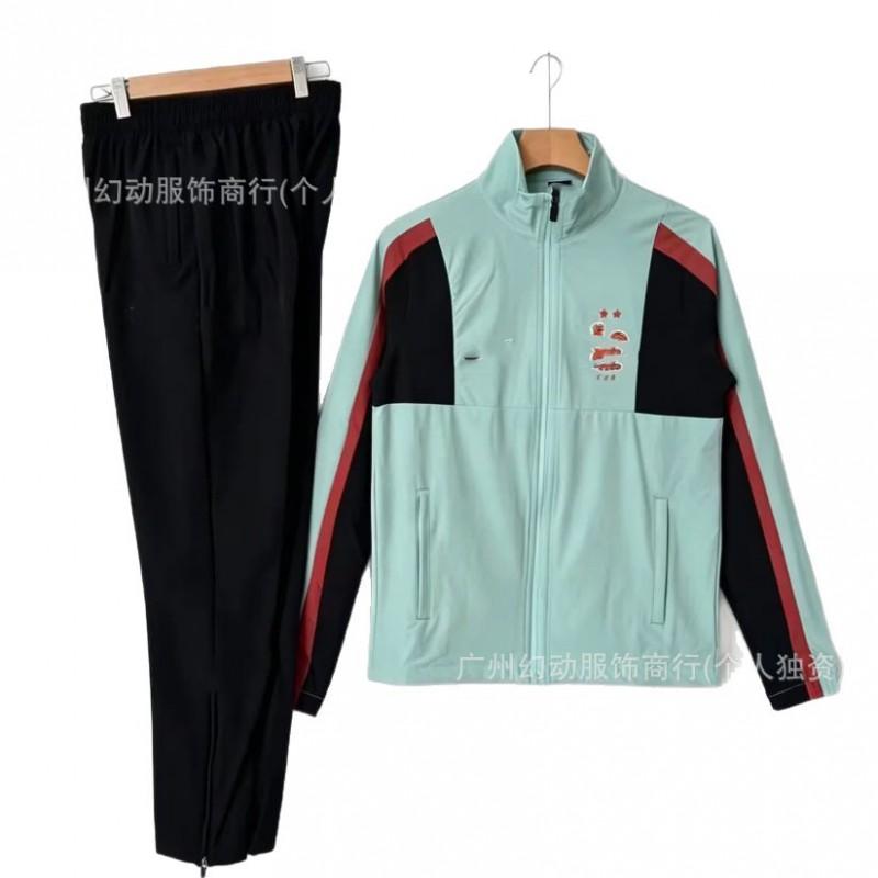 2526 Long Training Windbreaker Set Sports Fans Unisex