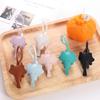 Soft Animal Doll Key Ring Funny Car Key Chain Accessories Mini Elephant Keychain Pendant  Luggage