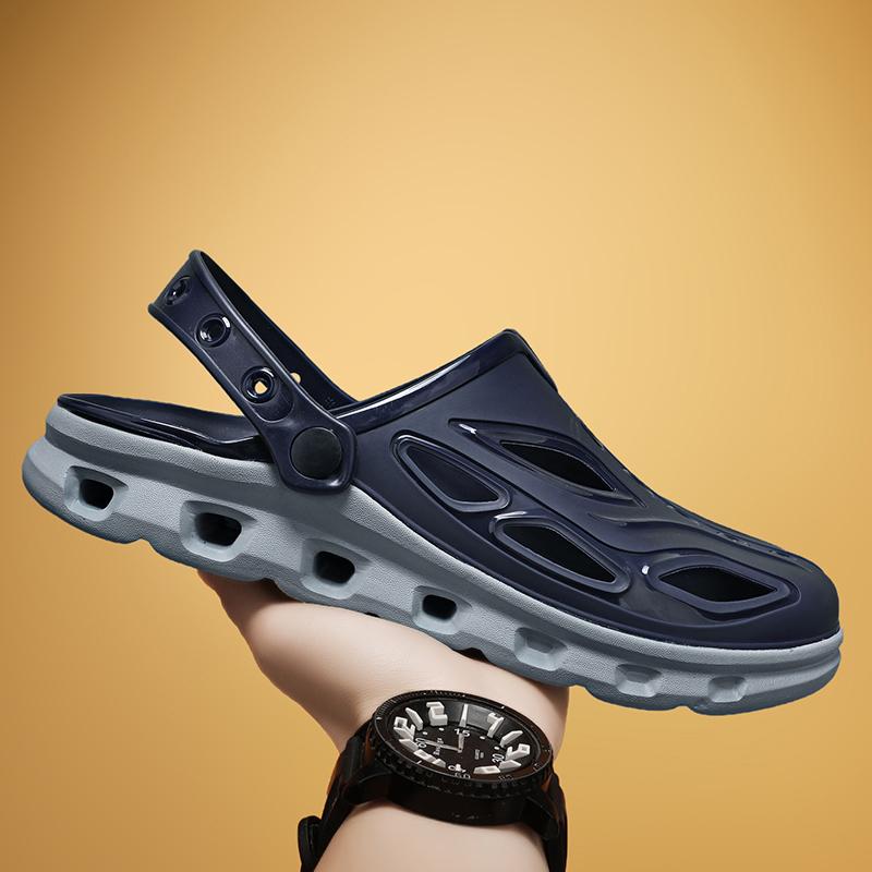 Летние мужские сандалии для сада Мужские удобные сандалии для отдыха на открытом воздухе из ЭВА Мужские пляжные тапочки Водная обувь Сандалии для бассейна