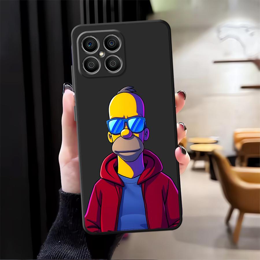 Забавный чехол S-simpsons для Honor Magic5Lite X7 X6 90 X5b X9a 8X X8 70 200 400 Lite Funda Чехол для телефона
