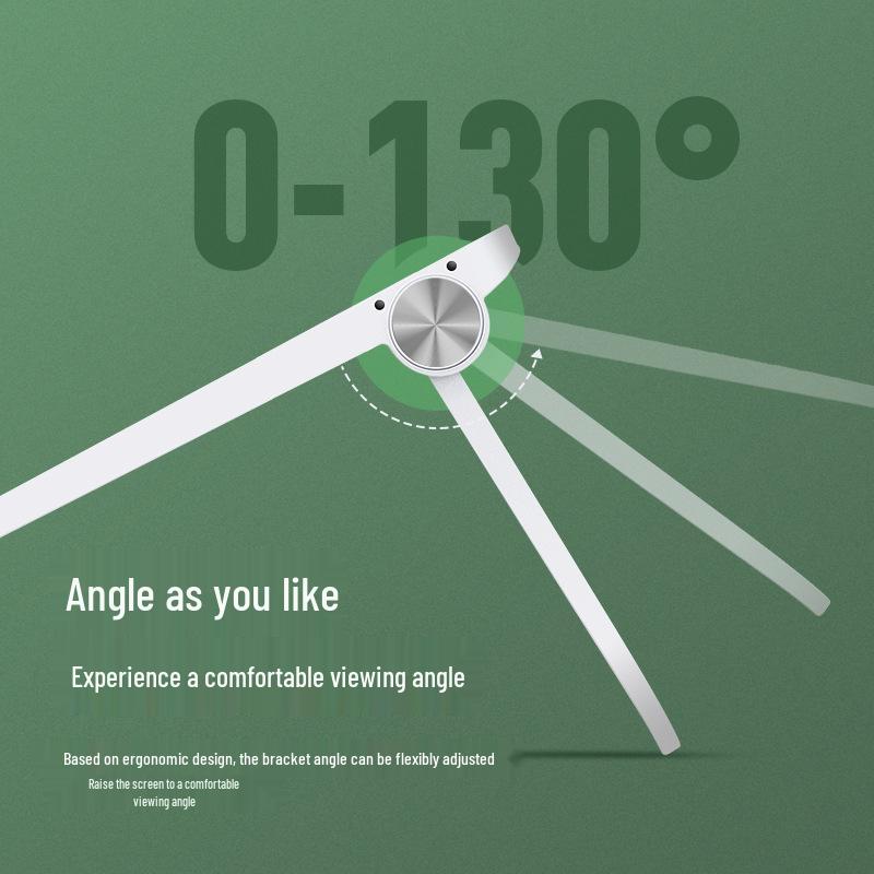 Складная Портативная Подставка для Ноутбука и Планшета – Регулируемый Настольный Райзер и Вертикальный Кронштейн-Подставка