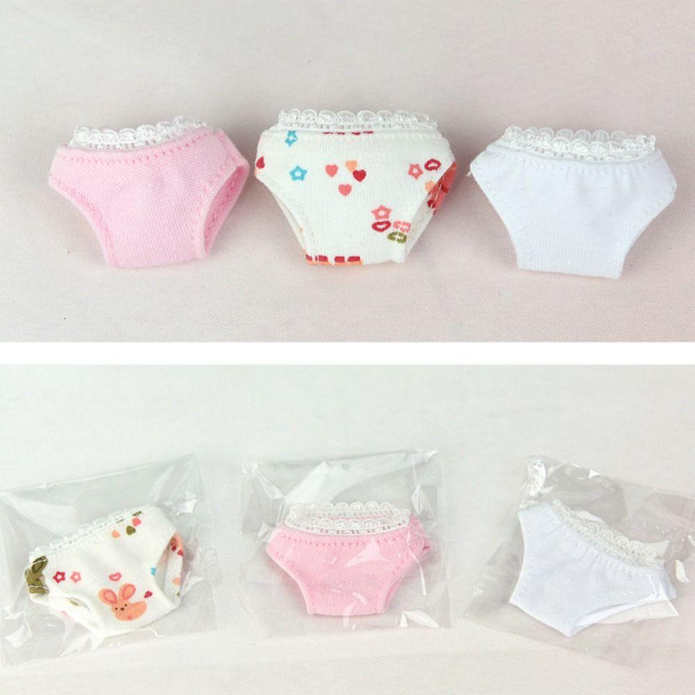 Cute Lace Cotton Underwear Elasticity Briefs Underwear  1/3 BJD Doll/60cm Doll