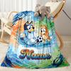 Winter Soccer Fun Customize Text Blanket Gift Personalized Blanket Durable Comfort Suitable for Picnics Couch Bed Seaside Four Seasons Universal