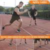 Orange Agile Ladder Carbon Steel Footwork Training Jump Ladder  Football Equipment