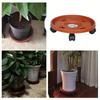 1 Pot Tray, Detachable Plant Rack with Swivel Wheels, Heavy-duty Rolling Tray, Indoor and Outdoor Balcony Gardening Tools