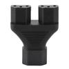 C14 To C13 Y Splitter Male To Female Adapter Cable Power Plug Cord Single IEC320
