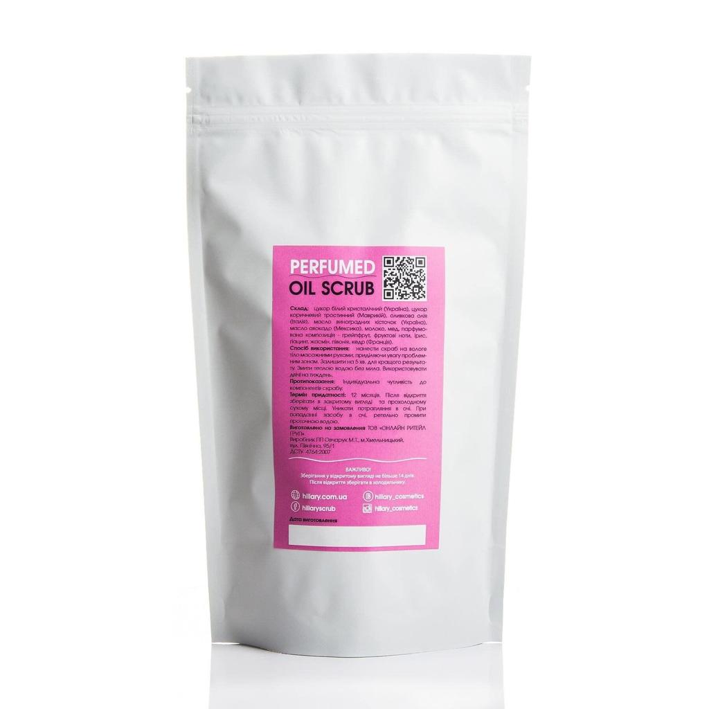 Скраб для тела парфюмированный Perfumed Oil Scrub Flowers Hillary 200 гр