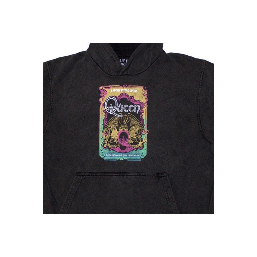 Queen Unisex Adult A Night At The Opera Tour Â´76 Pull Over Hoodie