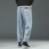 Мужские джинсы большого свободного кроя большого размера в уличном стиле
