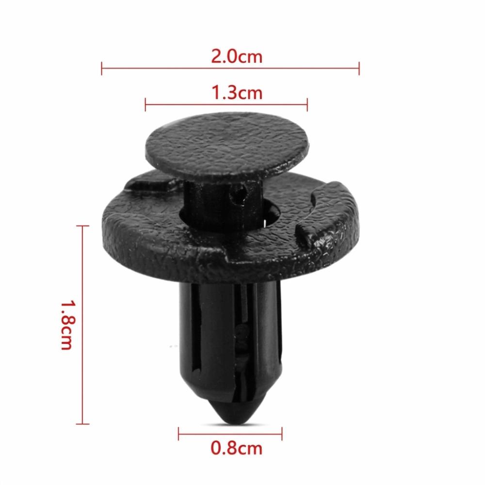 Premium Plastic Material Car Bumper Retainer Clips Rivet Mounting Clamps Vehicle Assembly