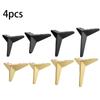 4x прочные железные треугольные ножки для мебели, ножки для двухместного дивана, сменные ножки в современном стиле для комода, тумбы под телевизор, мебели,
