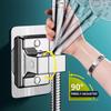 Wall Mounted Shower Head Holder Self Adhesive