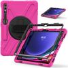 Чехол для Samsung Galaxy Tab S9 FE+/S9+/S8+/S7+/S7 FE T730 T735 T736B T736N Чехол для планшета с плечевым ремнем