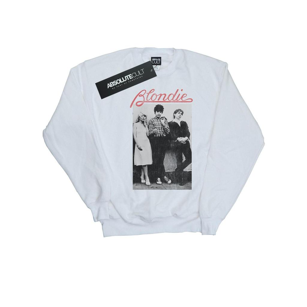 Blondie Womens/Ladies Distressed Band Sweatshirt